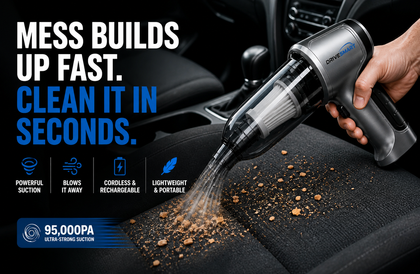 MESS BUILDS UP FASTER THAN YOU THINK.