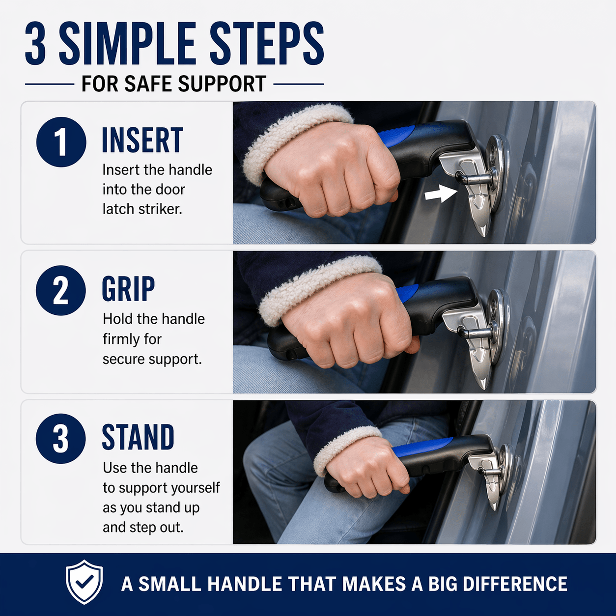 AutoAssist™ Car Safety Handle - Drive Smart