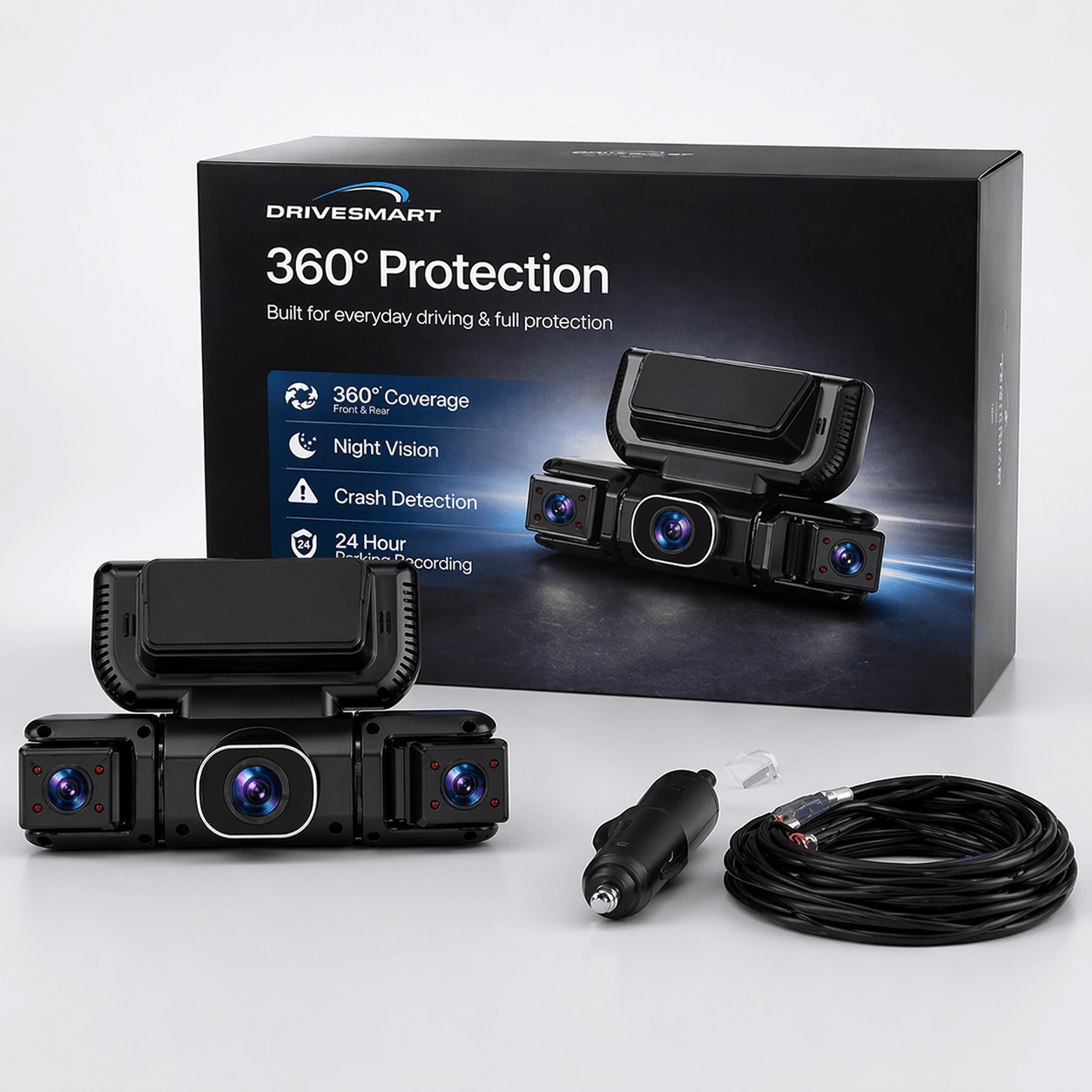 DriveSmart 360Guard™ Dashcam - Drive Smart