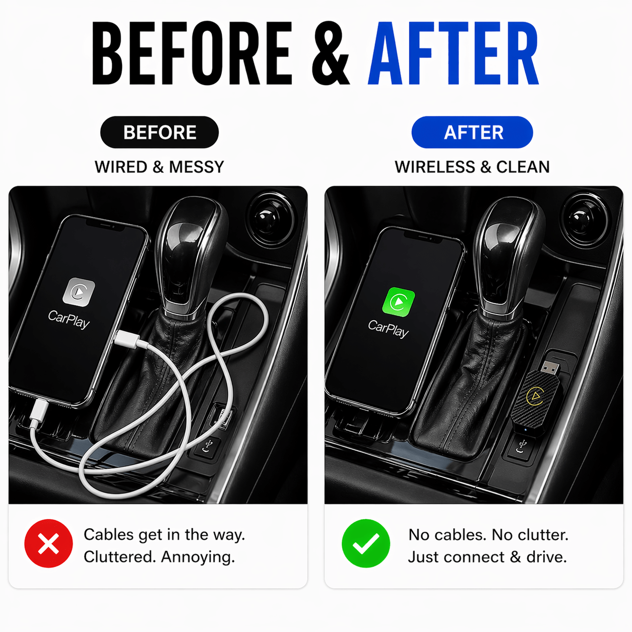 DriveSync™ Wireless CarPlay Adapter - Drive Smart