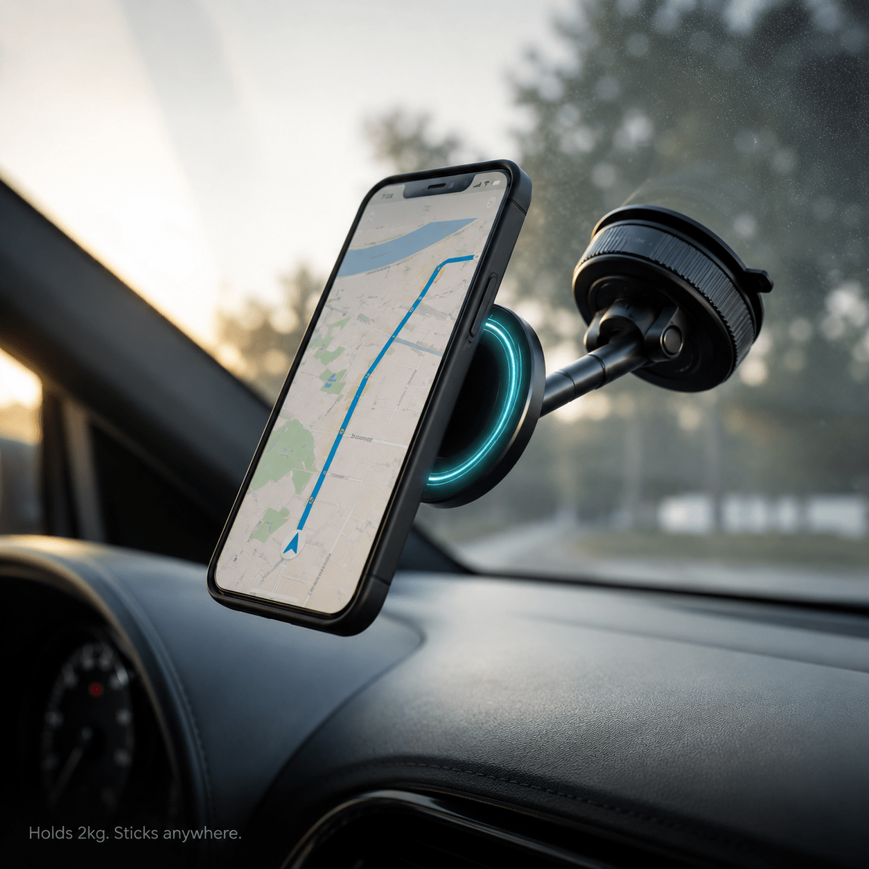 GripLock™ Magnetic Phone Mount - Drive Smart