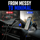 GripLock™ Magnetic Phone Mount - Drive Smart