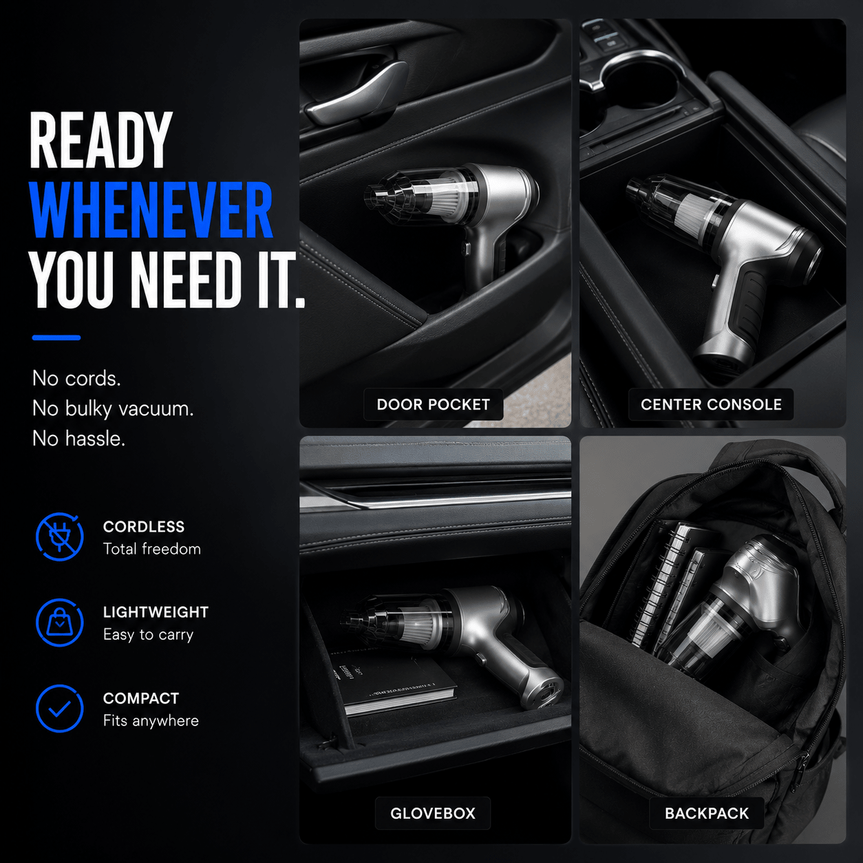 PowerJet™ Handheld Car Cleaner - Drive Smart