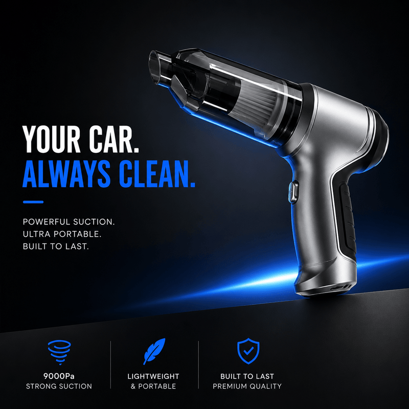 PowerJet™ Handheld Car Cleaner - Drive Smart
