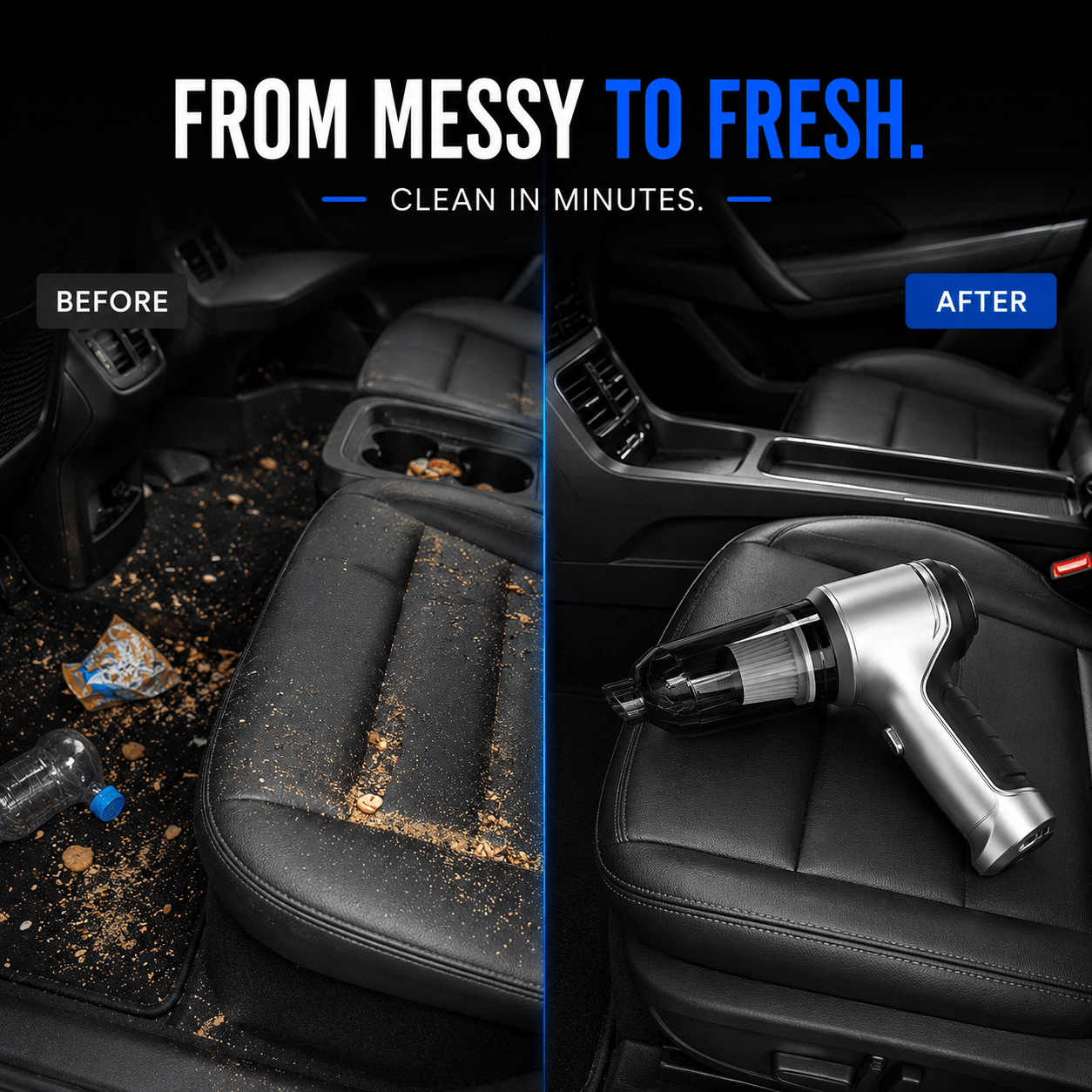 PowerJet™ Handheld Car Cleaner - Drive Smart