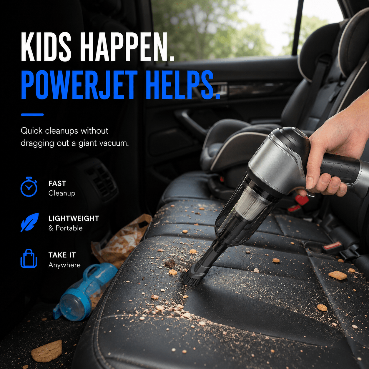 PowerJet™ Handheld Car Cleaner - Drive Smart