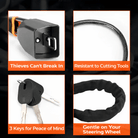 SteerLock Pro™ Steering Wheel Lock - Drive Smart